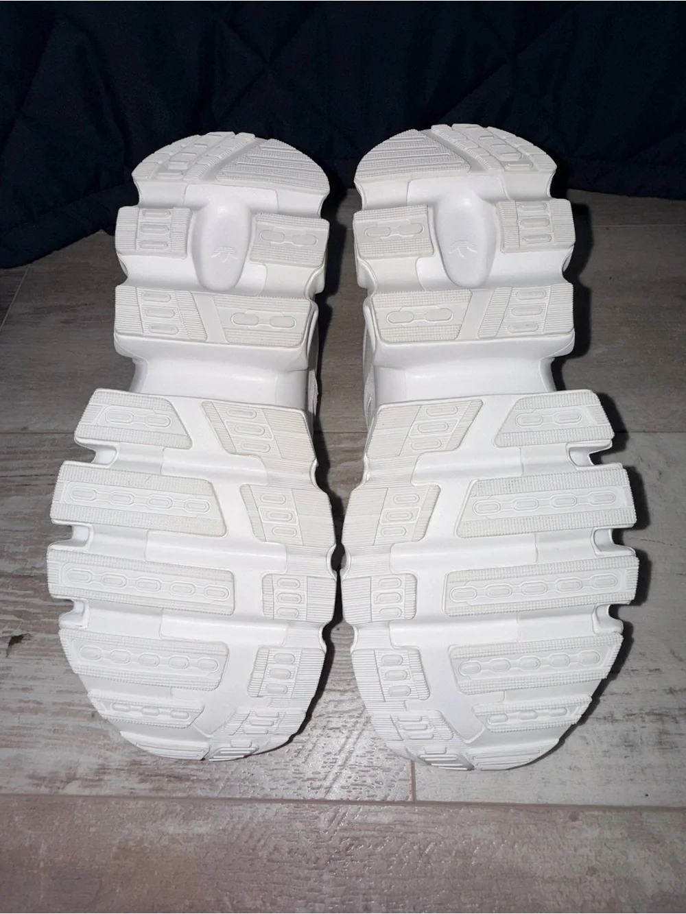 Adidas Adifom Megaride J White Silver Sneakers Size 5 youth  6.5 women NWT